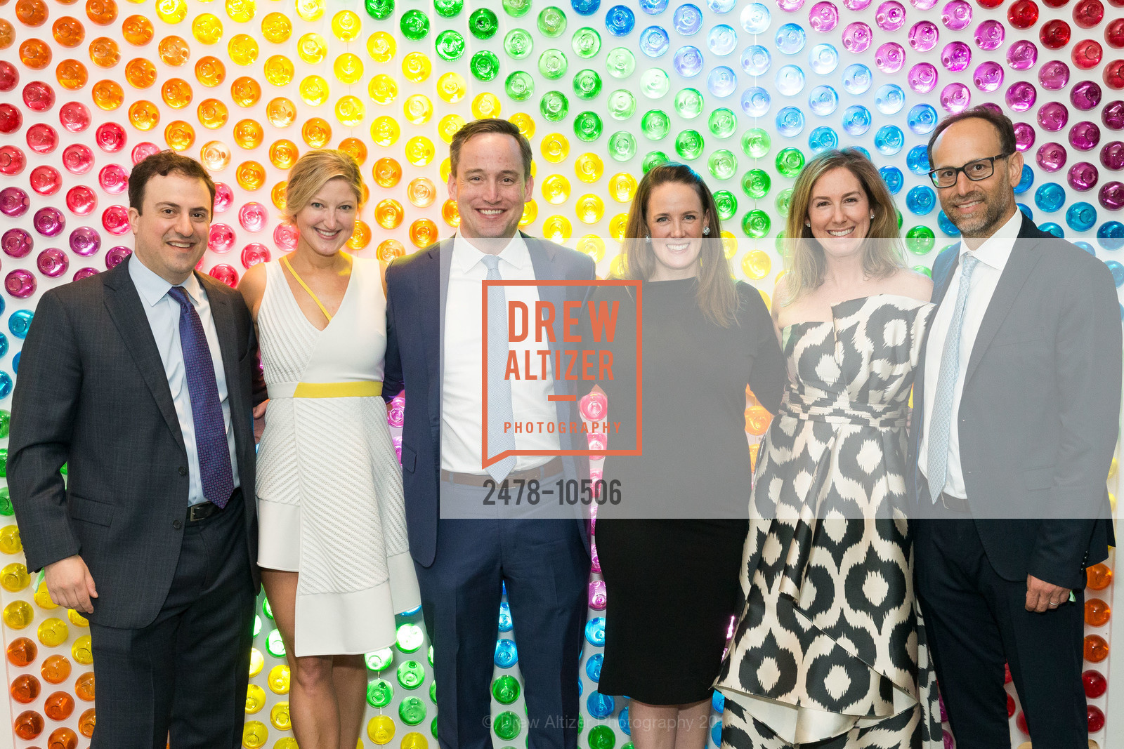 Peter, Amy, James Thomas, Anna Thomas, Chloe Sugarman, Mark Sugarman, SFMOMA Modern Ball 2018, SFMOMA. 171 Natoma Street, San Francisco, CA, April 25th, 2018, Photo #2478-10506 Peter, Amy, James Thomas, Anna Thomas, Chloe Sugarman, Mark Sugarman, Photo #2478-10506