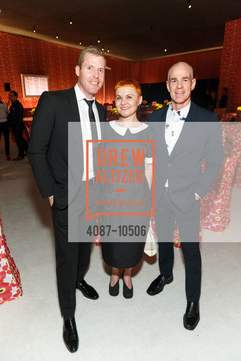 Frank Nolan, Inna Edwards, Roy Spencer, SFMOMA Modern Ball 2018, SFMOMA. 171 Natoma Street, San Francisco, CA, April 25th, 2018, Photo #4087-10506 Frank Nolan, Inna Edwards, Roy Spencer, Photo #4087-10506