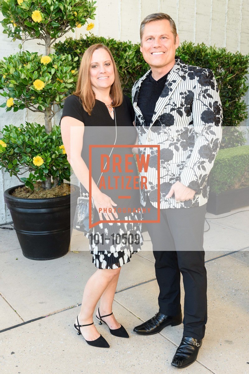 Julie Weber, Mark Calvano, Gentry 25th Anniversary Gala, Neiman Marcus. 400 Stanford Shopping Center, Palo Alto 94304, Photo #101-10509 Julie Weber, Mark Calvano, Photo #101-10509