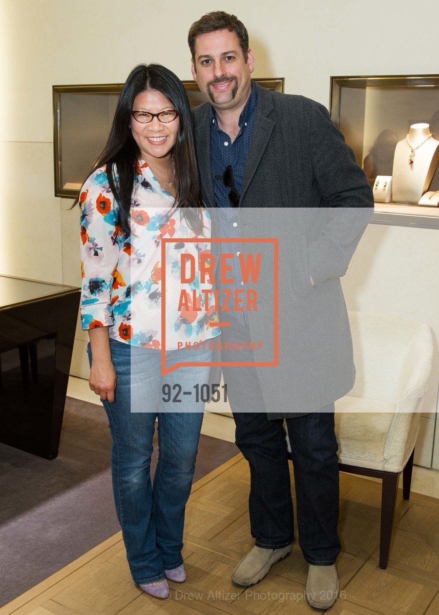 Grace Pura, Albert Pura, BVLGARI's Bzero1 Revolution Launch Party, Bulgari San Francisco. 200 Stockton Street, March 24th, 2016, Photo #92-1051 Grace Pura, Albert Pura, Photo #92-1051