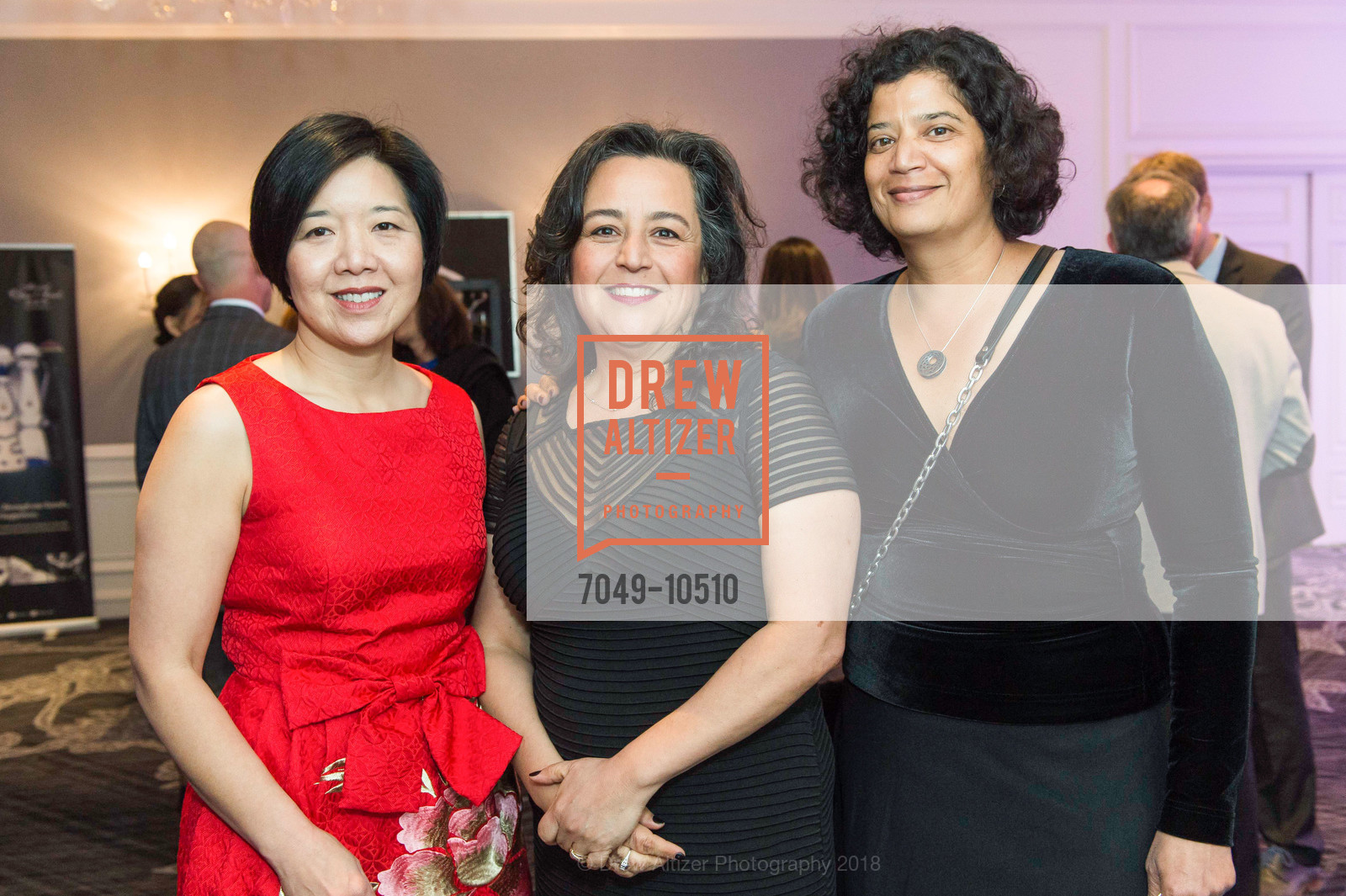Katherine Toy, Renee Espinoza, Shireen McSpadden, SFCASA Fostering Change Gala 2018: Light Shines Here, Ritz Carlton Hotel. 600 Stockton Street, April 27th, 2018, Photo #7049-10510 Katherine Toy, Renee Espinoza, Shireen McSpadden, Photo #7049-10510