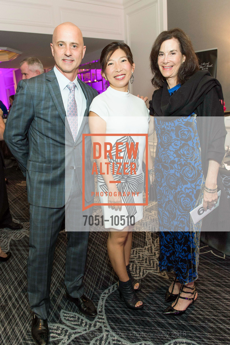 Brian Boitano, Dora Hsu, Joan Berger, SFCASA Fostering Change Gala 2018: Light Shines Here, Ritz Carlton Hotel. 600 Stockton Street, April 27th, 2018, Photo #7051-10510 Brian Boitano, Dora Hsu, Joan Berger, Photo #7051-10510