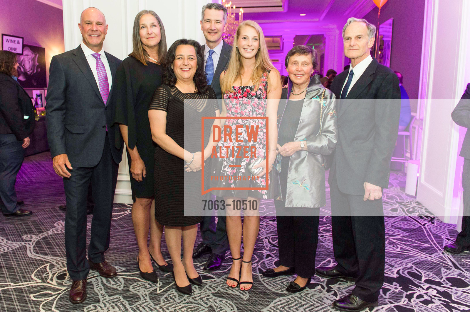 John Chiatello, Lorraine Chiatello, Renee Espinoza, Judge Michael Begert, Laura Bisesto, Judge Nancy Davis, Judge Jeff Ross, SFCASA Fostering Change Gala 2018: Light Shines Here, Ritz Carlton Hotel. 600 Stockton Street, April 27th, 2018, Photo #7063-10510 John Chiatello, Lorraine Chiatello, Renee Espinoza, Judge Michael Begert, Laura Bisesto, Judge Nancy Davis, Judge Jeff Ross, Photo #7063-10510
