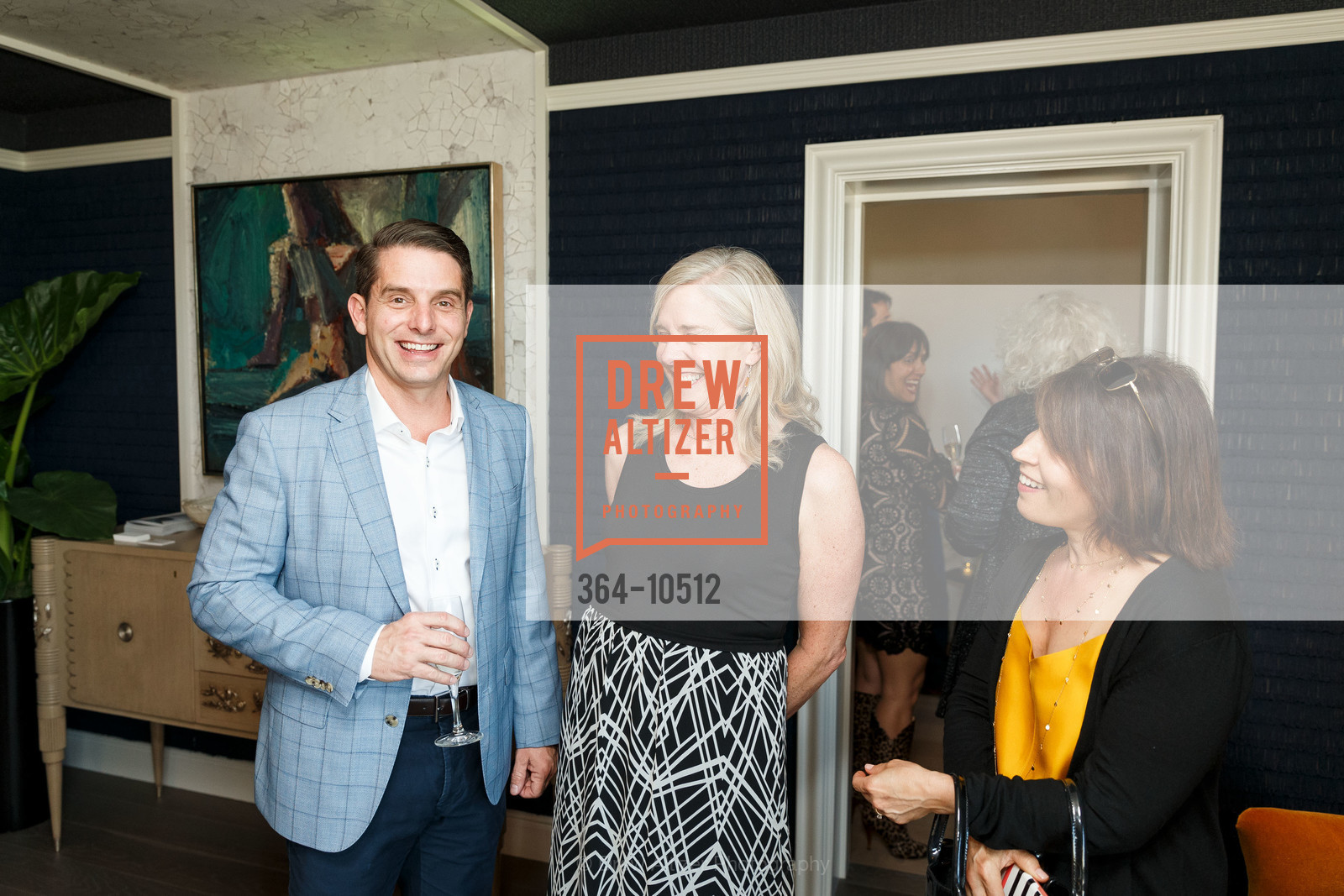 Chandler Wonderly, Denise Lamott, San Francisco Decorator Showcase Friday Night Opening Party 2018, 65 Marina Blvd. San Francisco 94123. 65 Marina Blvd. San Francisco 94123, Photo #364-10512 Chandler Wonderly, Denise Lamott, Photo #364-10512
