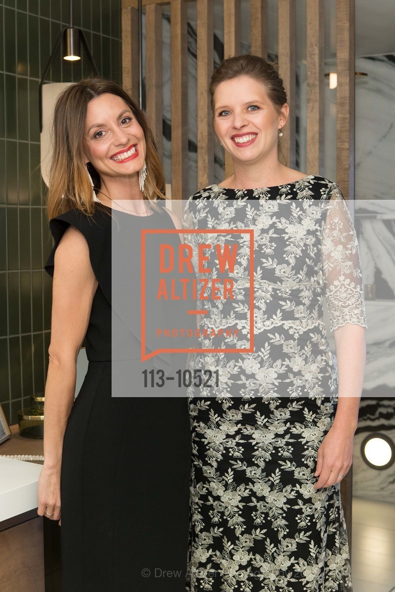 Adele Lapointe, Gretchen Murdock, San Francisco Decorator Showcase Sponsors Preview Gala 2018, 465 Marina Blvd. San Francisco, CA 94123. 465 Marina Blvd. San Francisco, CA 94123, April 26th, 2018, Photo #113-10521 Adele Lapointe, Gretchen Murdock, Photo #113-10521
