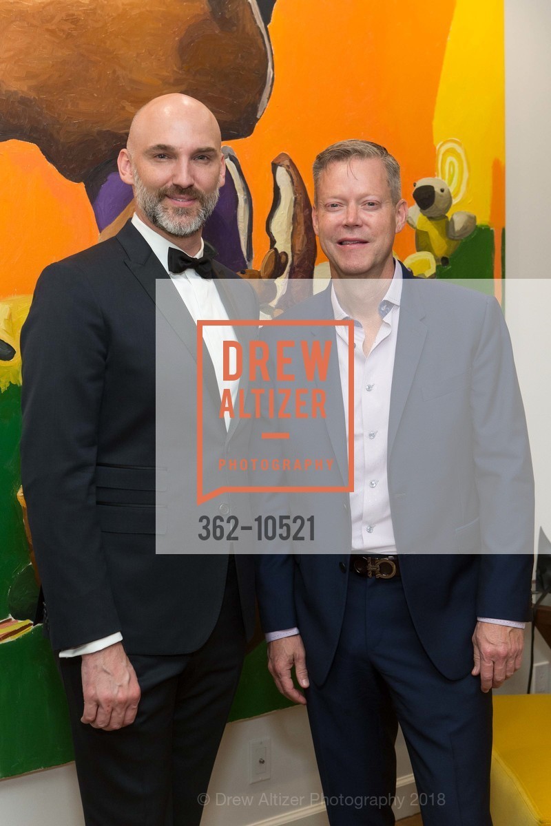 Ian Stallings, Mike Fillman, San Francisco Decorator Showcase Sponsors Preview Gala 2018, 465 Marina Blvd. San Francisco, CA 94123. 465 Marina Blvd. San Francisco, CA 94123, April 26th, 2018, Photo #362-10521 Ian Stallings, Mike Fillman, Photo #362-10521