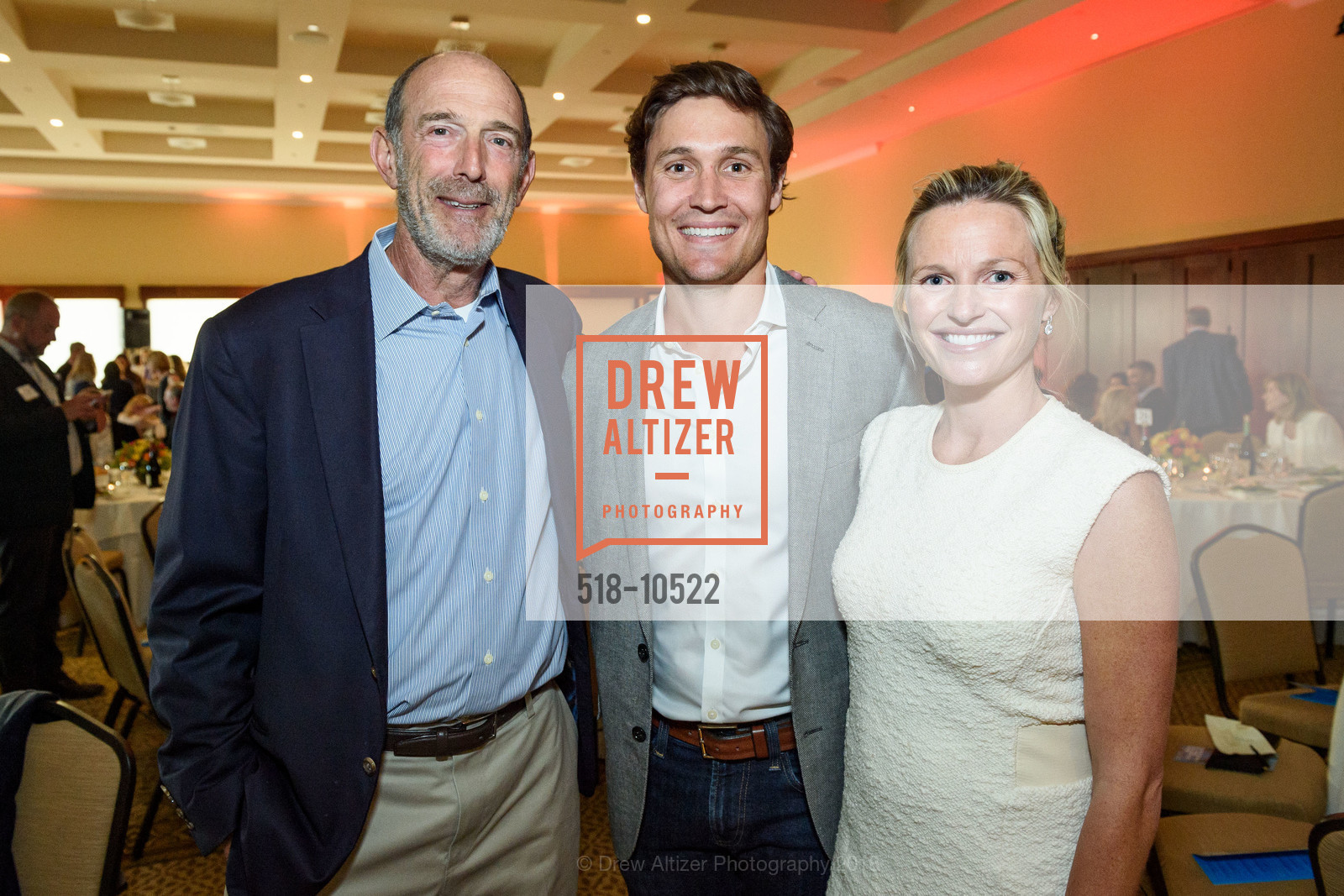 Alan Alperin, Conor Irvine, Lindsey Irvine, Summer Search North Bay Gala, Peacock Gap, The Clubhouse. 333 Biscayne Dr, San Rafael, CA 94901, April 26th, 2018, Photo #518-10522 Alan Alperin, Conor Irvine, Lindsey Irvine, Photo #518-10522