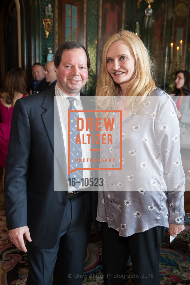 Dave Morris, Beth Townsend, Gordon and Ann Getty Host Oakland School for the Arts, Private Residence, April 26th, 2018, Photo #16-10523 Dave Morris, Beth Townsend, Photo #16-10523