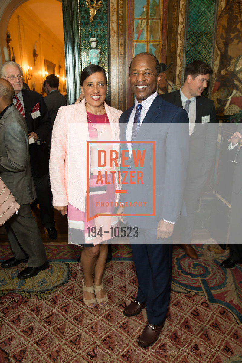 Janine Carter, Ken Brooks, Gordon and Ann Getty Host Oakland School for the Arts, Private Residence, April 26th, 2018, Photo #194-10523 Janine Carter, Ken Brooks, Photo #194-10523