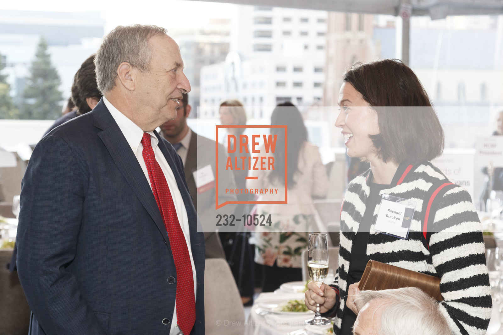 Larry Summers, Racquel Bracken, Harvard Club Annual Dinner with Larry Summers, Former US Secretary of Treasury and Former President of Harvard University, St Regis. 125 3rd St, San Francisco, CA 94103, April 26th, 2018, Photo #232-10524 Larry Summers, Racquel Bracken, Photo #232-10524
