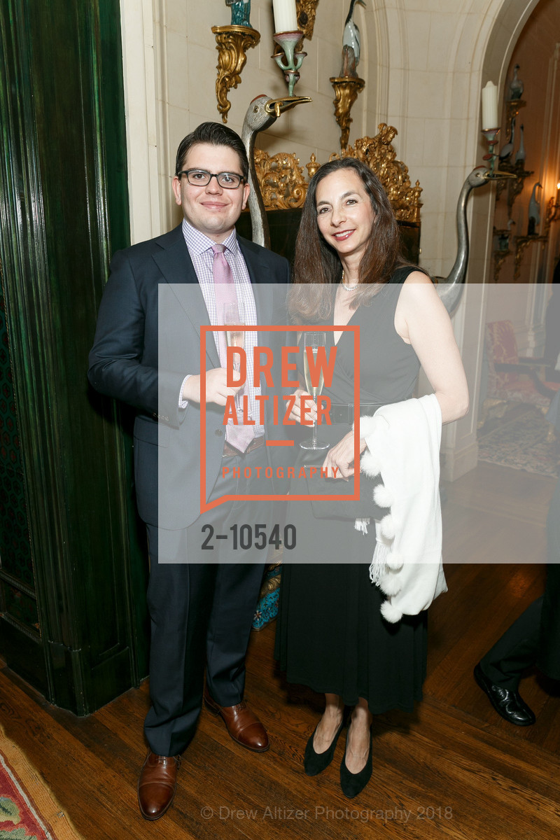 Pierre-Alexander Low, Shelley Harrison, Gordon and Ann Getty Host Philharmonia Baroque Orchestra, Private Residence, April 30th, 2018, Photo #2-10540 Pierre-Alexander Low, Shelley Harrison, Photo #2-10540