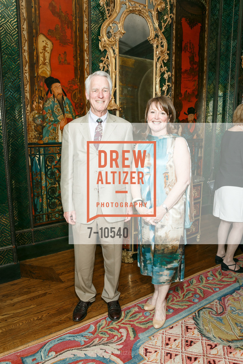 Dan Quinn, Bonnie Demergasso, Gordon and Ann Getty Host Philharmonia Baroque Orchestra, Private Residence, April 30th, 2018, Photo #7-10540 Dan Quinn, Bonnie Demergasso, Photo #7-10540