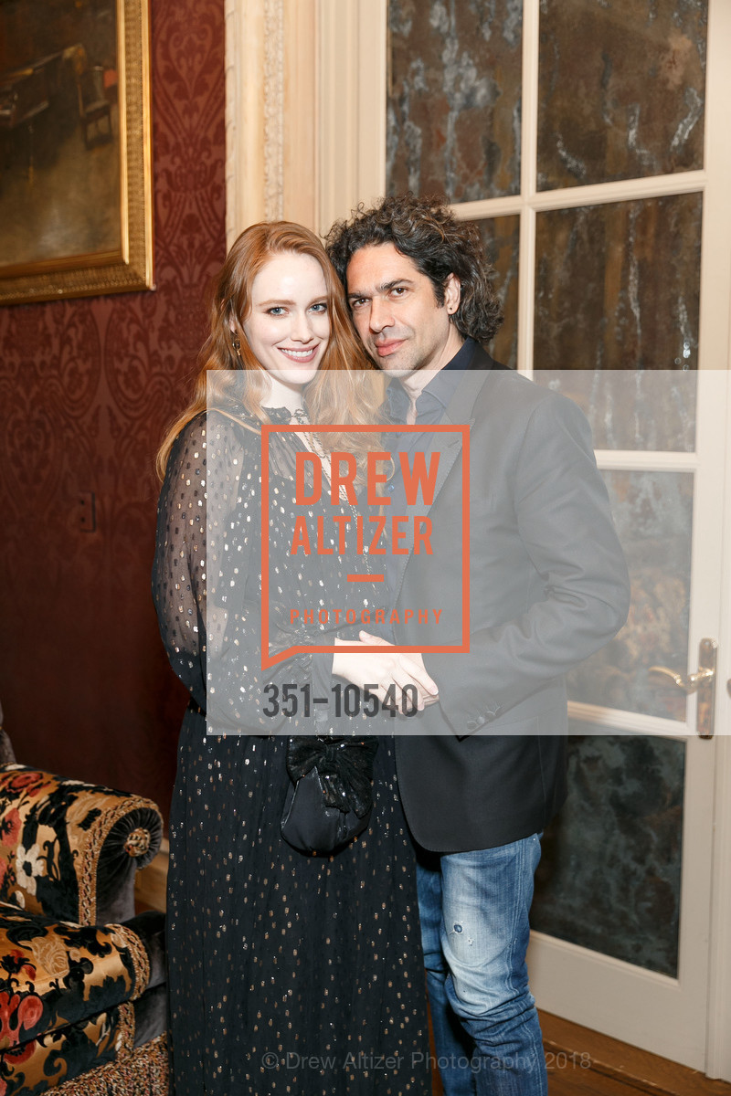 Contralto Avery Amereau, Ildebrando D'Arcangelo, Gordon and Ann Getty Host Philharmonia Baroque Orchestra, Private Residence, April 30th, 2018, Photo #351-10540 Contralto Avery Amereau, Ildebrando D'Arcangelo, Photo #351-10540