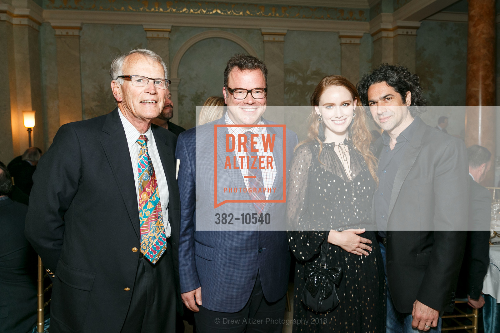 David Phillips, Jeff Phillips, Contralto Avery Amereau, Ildebrando D'Arcangelo, Gordon and Ann Getty Host Philharmonia Baroque Orchestra, Private Residence, April 30th, 2018, Photo #382-10540 David Phillips, Jeff Phillips, Contralto Avery Amereau, Ildebrando D'Arcangelo, Photo #382-10540