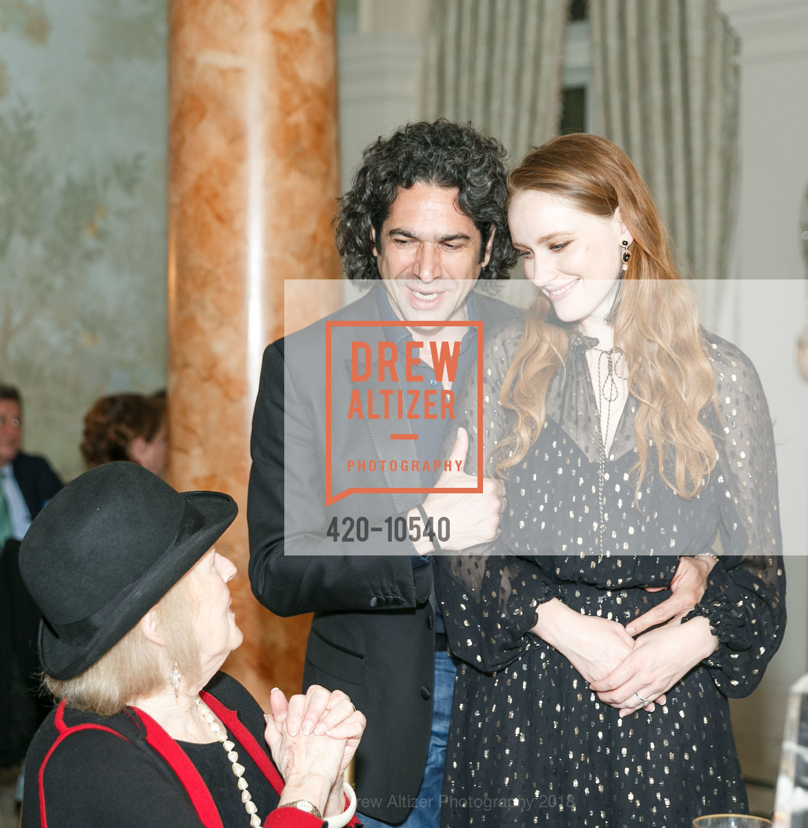 Ildebrando D'Arcangelo, Contralto Avery Amereau, Gordon and Ann Getty Host Philharmonia Baroque Orchestra, Private Residence, April 30th, 2018, Photo #420-10540 Ildebrando D'Arcangelo, Contralto Avery Amereau, Photo #420-10540