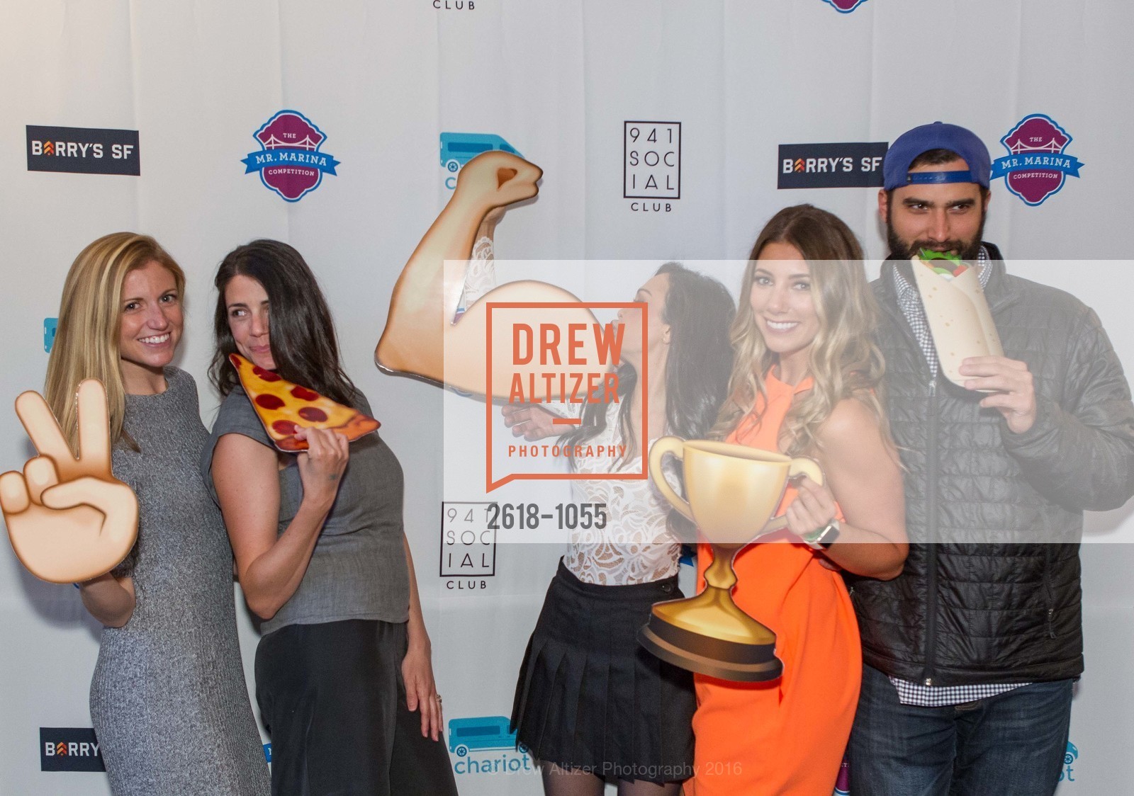 Kate Austin, Natalie Coswell, Michelle Basti, Brianna Haag, Benjie Spanier, The 2016 Mr. Marina Competition, The Regency Ballroom. 1290 Sutter St, March 22nd, 2016, Photo #2618-1055 Kate Austin, Natalie Coswell, Michelle Basti, Brianna Haag, Benjie Spanier, Photo #2618-1055