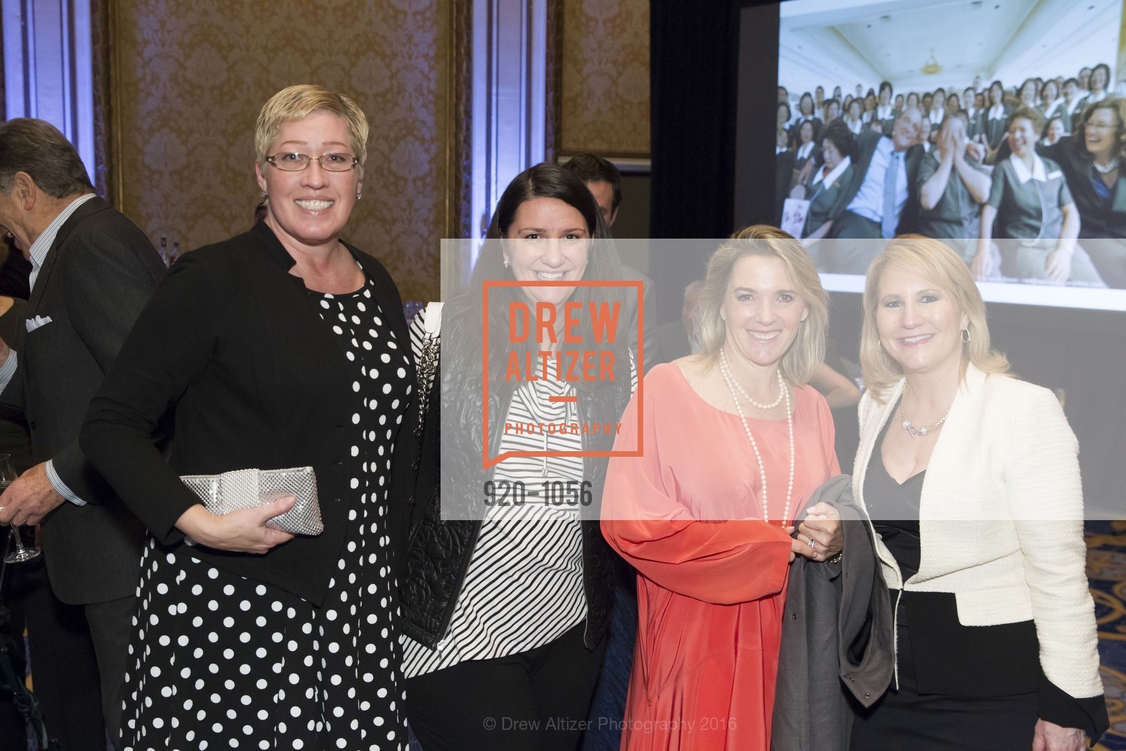 Anne Marie, Kathryn Inglin, Nicole Prieto, Mary Ann Costello, A Farewell Toast to Tom Klein, Fairmont San Francisco, Venetian Room. 950 Mason St, March 22nd, 2016, Photo #920-1056 Anne Marie, Kathryn Inglin, Nicole Prieto, Mary Ann Costello, Photo #920-1056