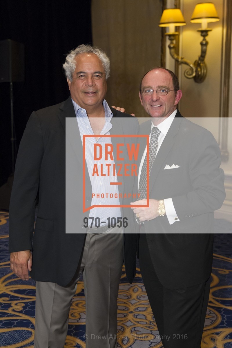 Victor Prieto, Tom Klein, A Farewell Toast to Tom Klein, Fairmont San Francisco, Venetian Room. 950 Mason St, March 22nd, 2016, Photo #970-1056 Victor Prieto, Tom Klein, Photo #970-1056