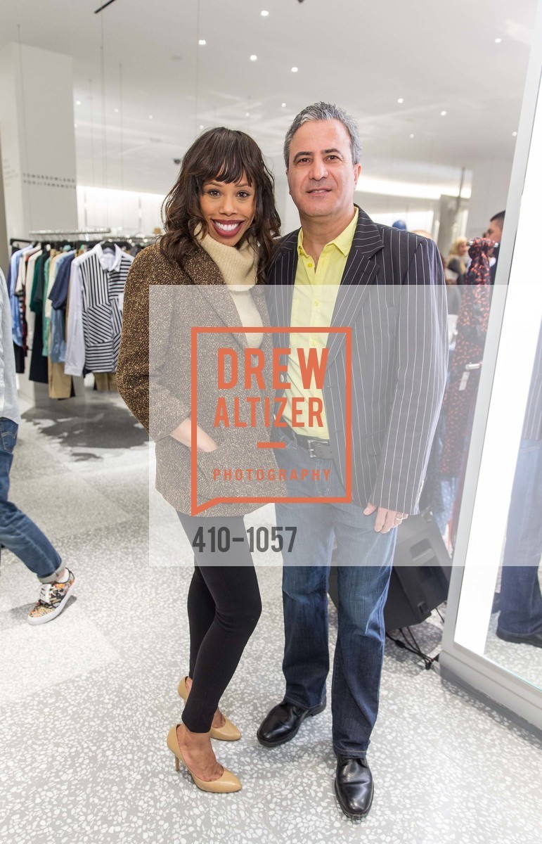 Sheyla Lemay, Jalal Heydari, Barneys New York & San Francisco Magazine Celebrate The Open Of The New Freestanding Men's Flagship, Barneys Men's Store. 2 Stockton Street, March 22nd, 2016, Photo #410-1057 Sheyla Lemay, Jalal Heydari, Photo #410-1057