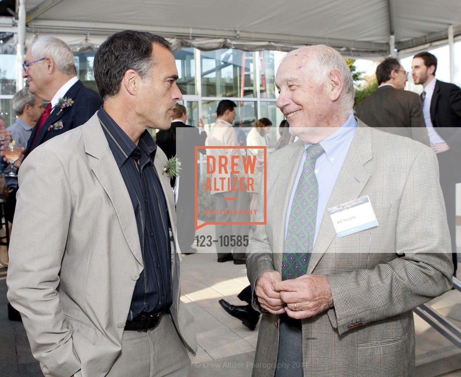 Vince Hoenigman, Bill Rosetti, Photo #123-10585