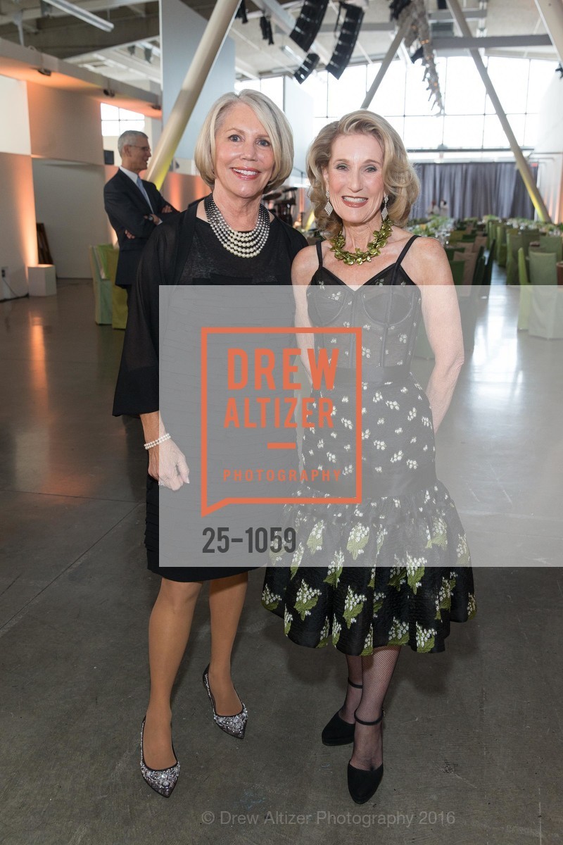 Patricia Fitzpatrick, Lorna Meyer Calas, CCA honors Stanlee Gatti: A Benefit for Student Scholarships, California College for the Arts. 1111 8th St, San Francisco, March 23rd, 2016, Photo #25-1059 Patricia Fitzpatrick, Lorna Meyer Calas, Photo #25-1059