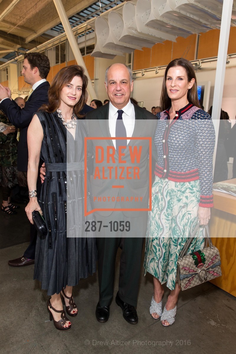 Carol Bonnie, Nick Podell, Leslie Podell, CCA honors Stanlee Gatti: A Benefit for Student Scholarships, California College for the Arts. 1111 8th St, San Francisco, March 23rd, 2016, Photo #287-1059 Carol Bonnie, Nick Podell, Leslie Podell, Photo #287-1059