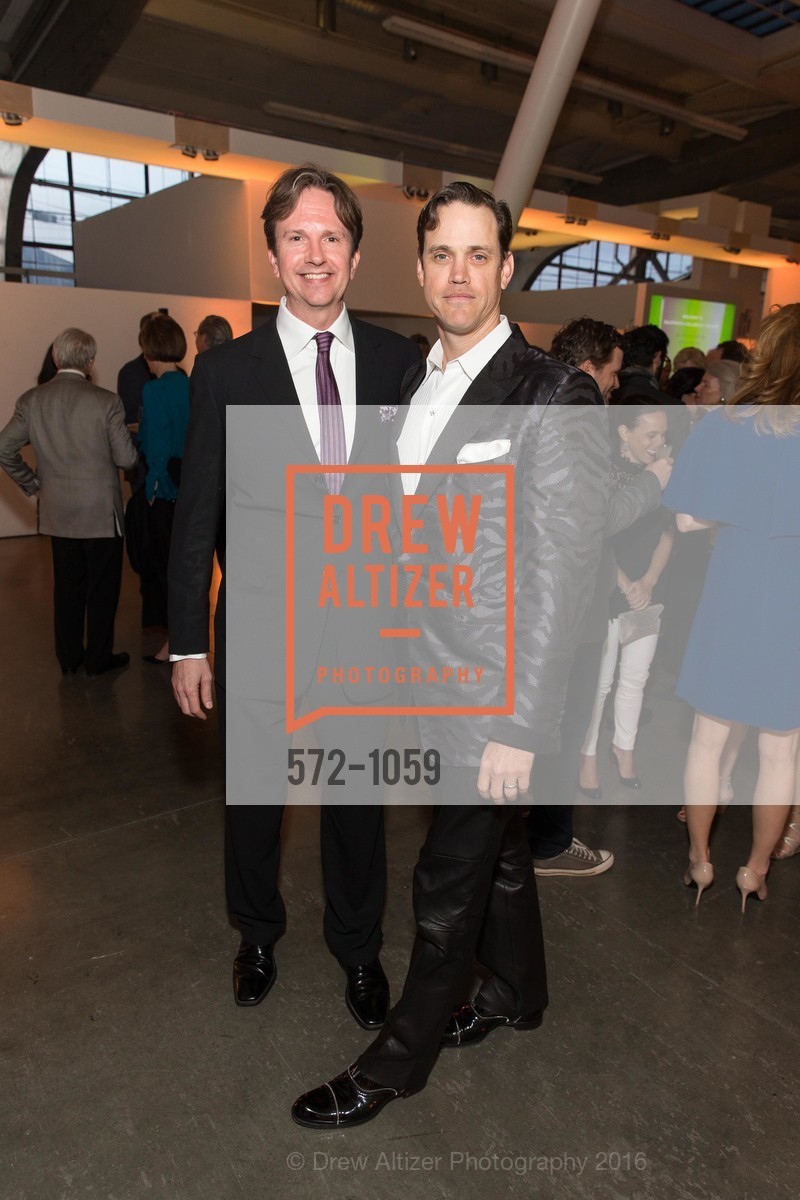 Jay Walsh, Robert Mailer Anderson, CCA honors Stanlee Gatti: A Benefit for Student Scholarships, California College for the Arts. 1111 8th St, San Francisco, March 23rd, 2016, Photo #572-1059 Jay Walsh, Robert Mailer Anderson, Photo #572-1059