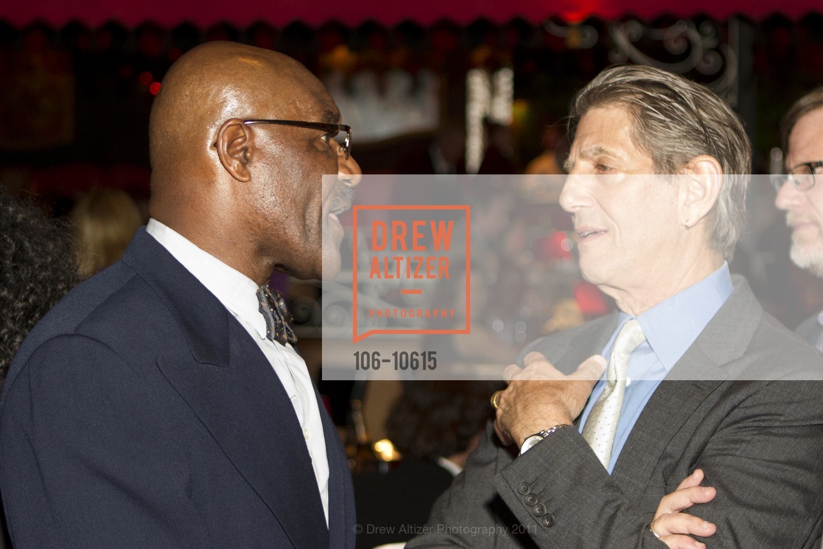 Delroy Lindo, Peter Coyote, SFJAZZ Gala 2011: Groundbreaking!, Bimbo's 365 Club. 1025 Columbus Ave, May 7th, 2011, Photo #106-10615 Delroy Lindo, Peter Coyote, Photo #106-10615
