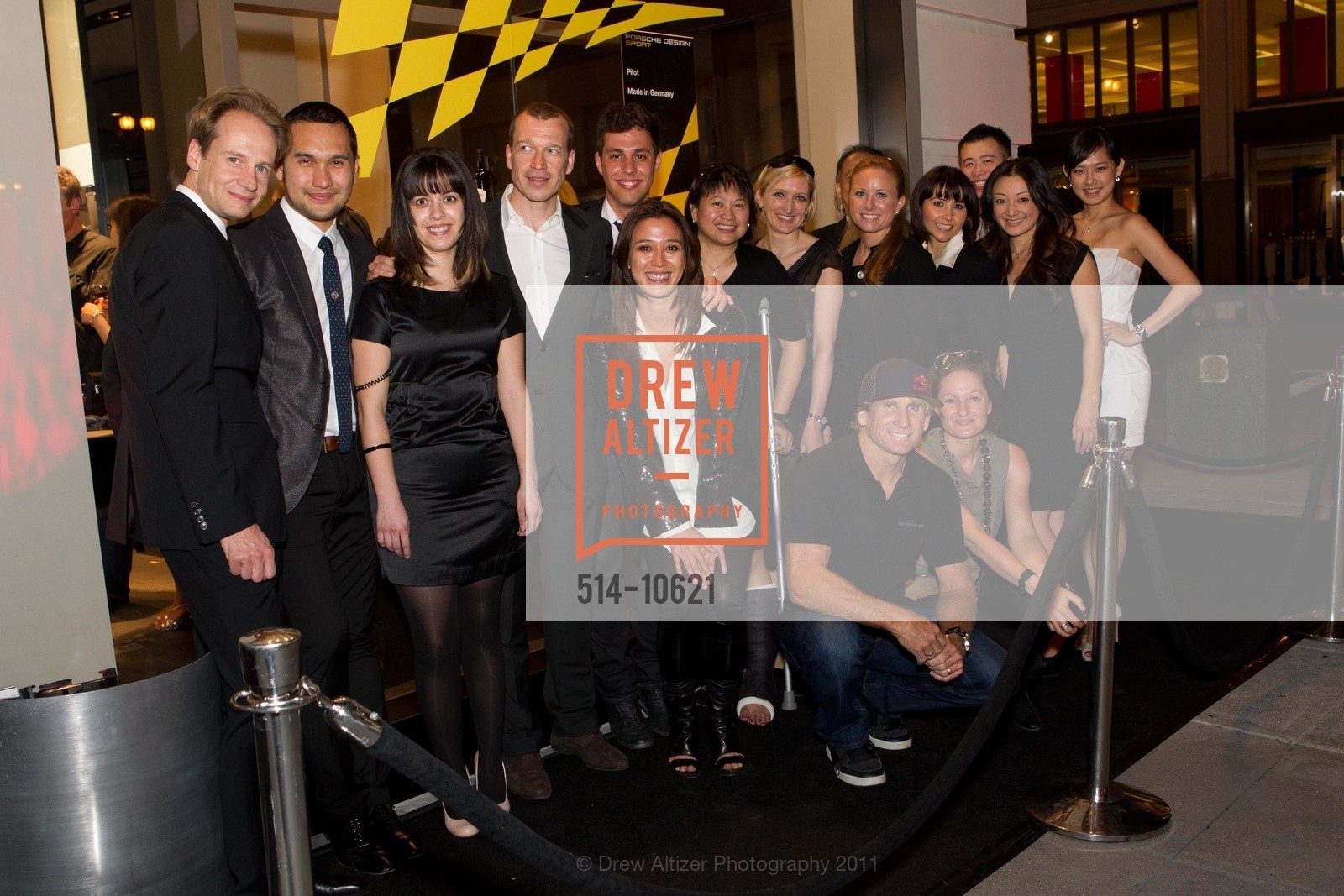 Karson von Engeln, Othent Tandjung, Dr. Juergen Gessler, Rose Dencel, Harry Chan, Tiffany Wang, Cristine Cheng , FRONT Jasmine Slovak, Robby Naish, Inga Hofman, XPRIZE/ Opening of PORSCHE DESIGN to Benefit the Junior Committee of the Fine Arts Museums, US, April 1st, 2011, Photo #514-10621 Karson von Engeln, Othent Tandjung, Dr. Juergen Gessler, Rose Dencel, Harry Chan, Tiffany Wang, Cristine Cheng , FRONT Jasmine Slovak, Robby Naish, Inga Hofman, Photo #514-10621