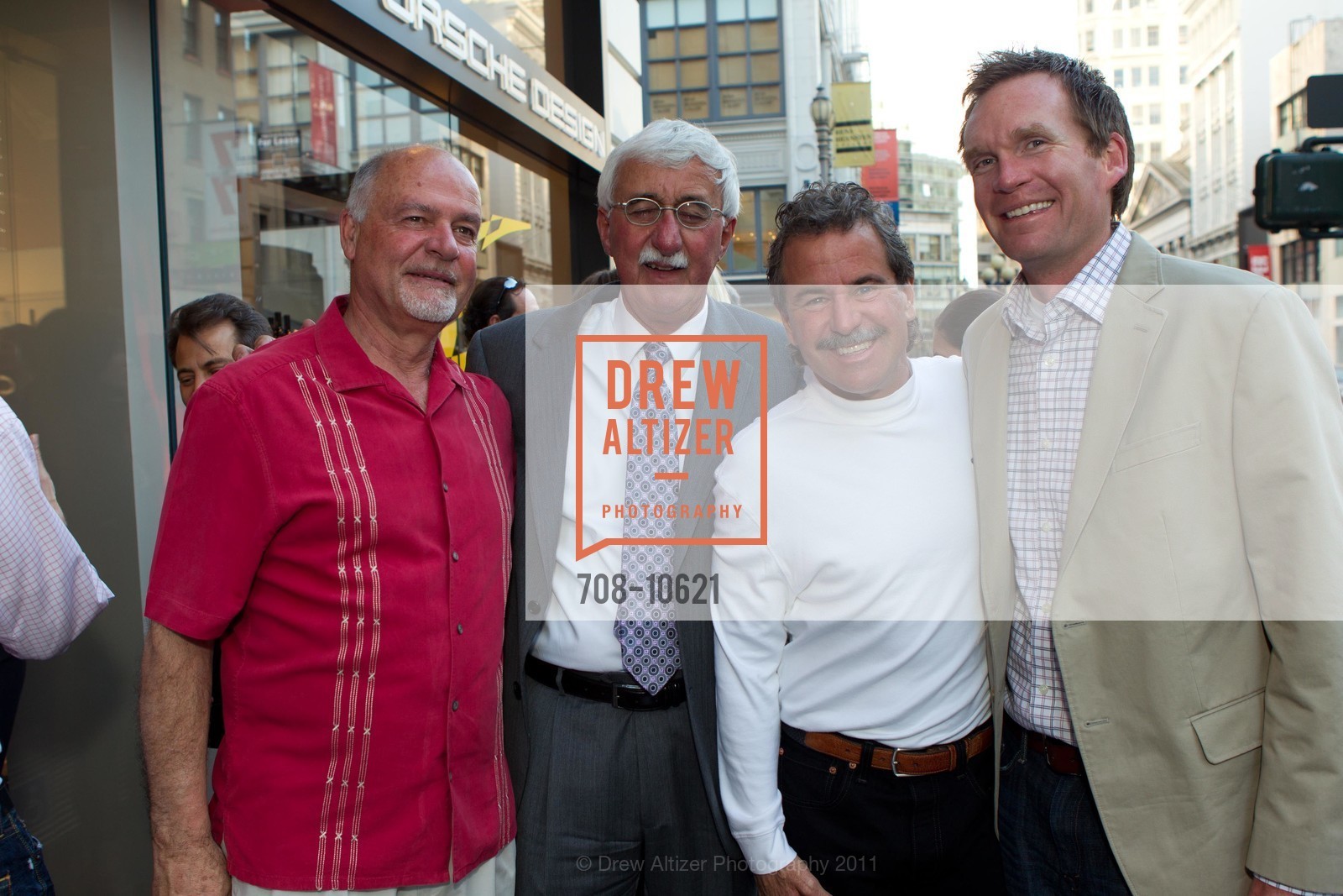 Martin Steiger, Roman Chris, Keith Stout, Kevin Buckner, XPRIZE/ Opening of PORSCHE DESIGN to Benefit the Junior Committee of the Fine Arts Museums, US, April 1st, 2011, Photo #708-10621 Martin Steiger, Roman Chris, Keith Stout, Kevin Buckner, Photo #708-10621