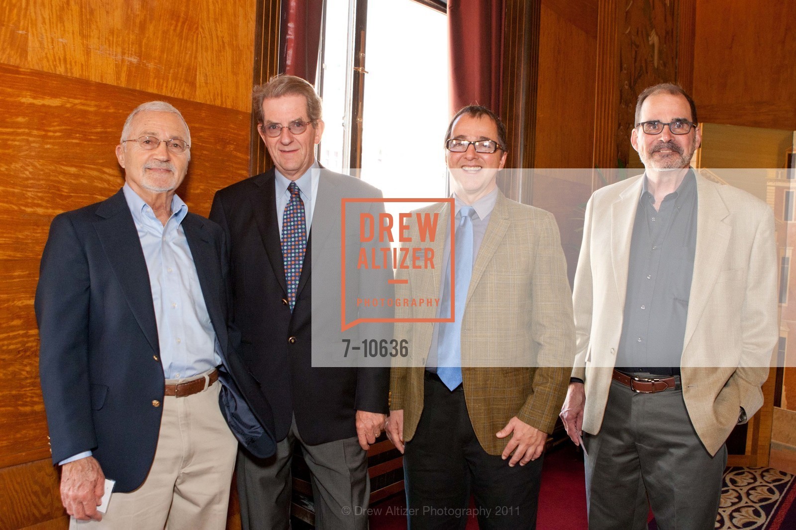 Dick Bufania, Nick Hodges, Wayne Bryan, The SAN FRANCISCO FOUNDATION Annual Legacy Society Luncheon, City Club of San Francsico. 155 Sansome Street, May 9th, 2011, Photo #7-10636 Dick Bufania, Nick Hodges, Wayne Bryan, Photo #7-10636