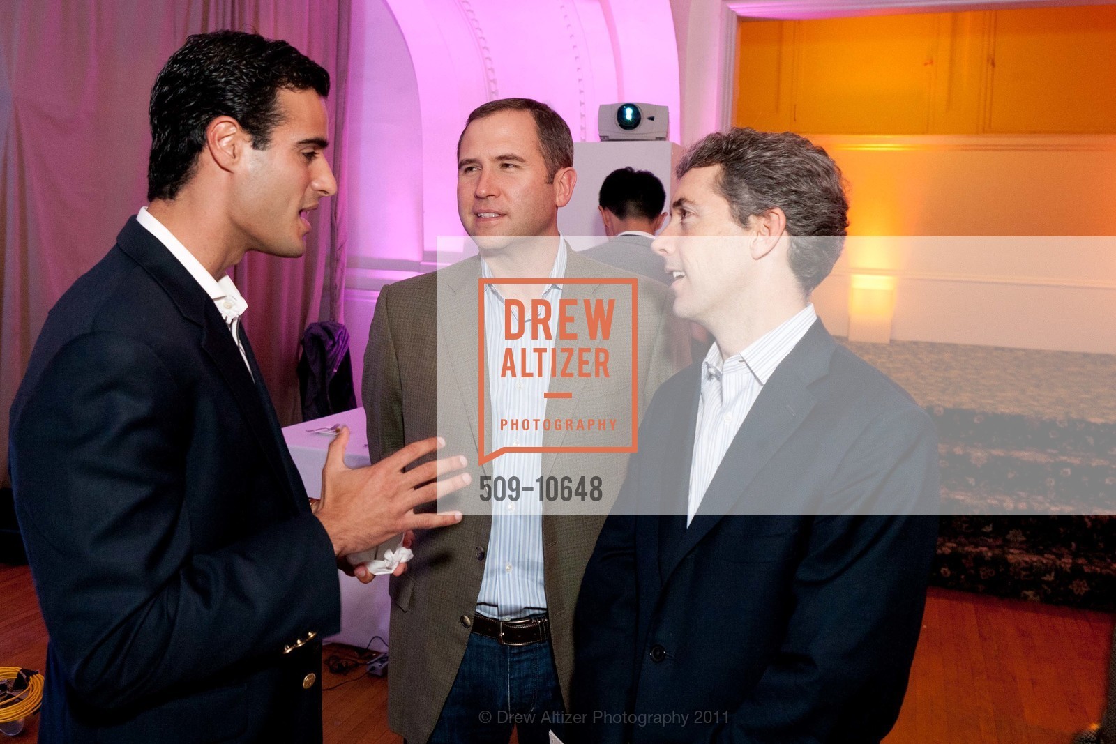 Francis Pedraza, Brad Garlinghouse, David Tunnell, X PRIZE Foundation Radical Benefit for Humanity, US, October 20th, 2011, Photo #509-10648 Francis Pedraza, Brad Garlinghouse, David Tunnell, Photo #509-10648