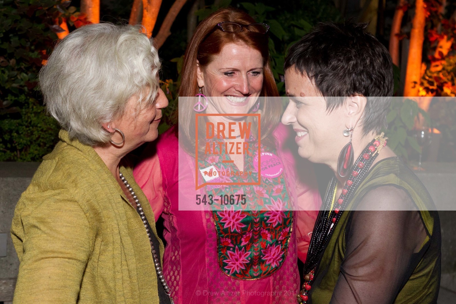 Terry Tempest Williams, Jodie Evans, Eve Ensler, EVE AT GRACE and After Party, US, October 4th, 2011, Photo #543-10675 Terry Tempest Williams, Jodie Evans, Eve Ensler, Photo #543-10675