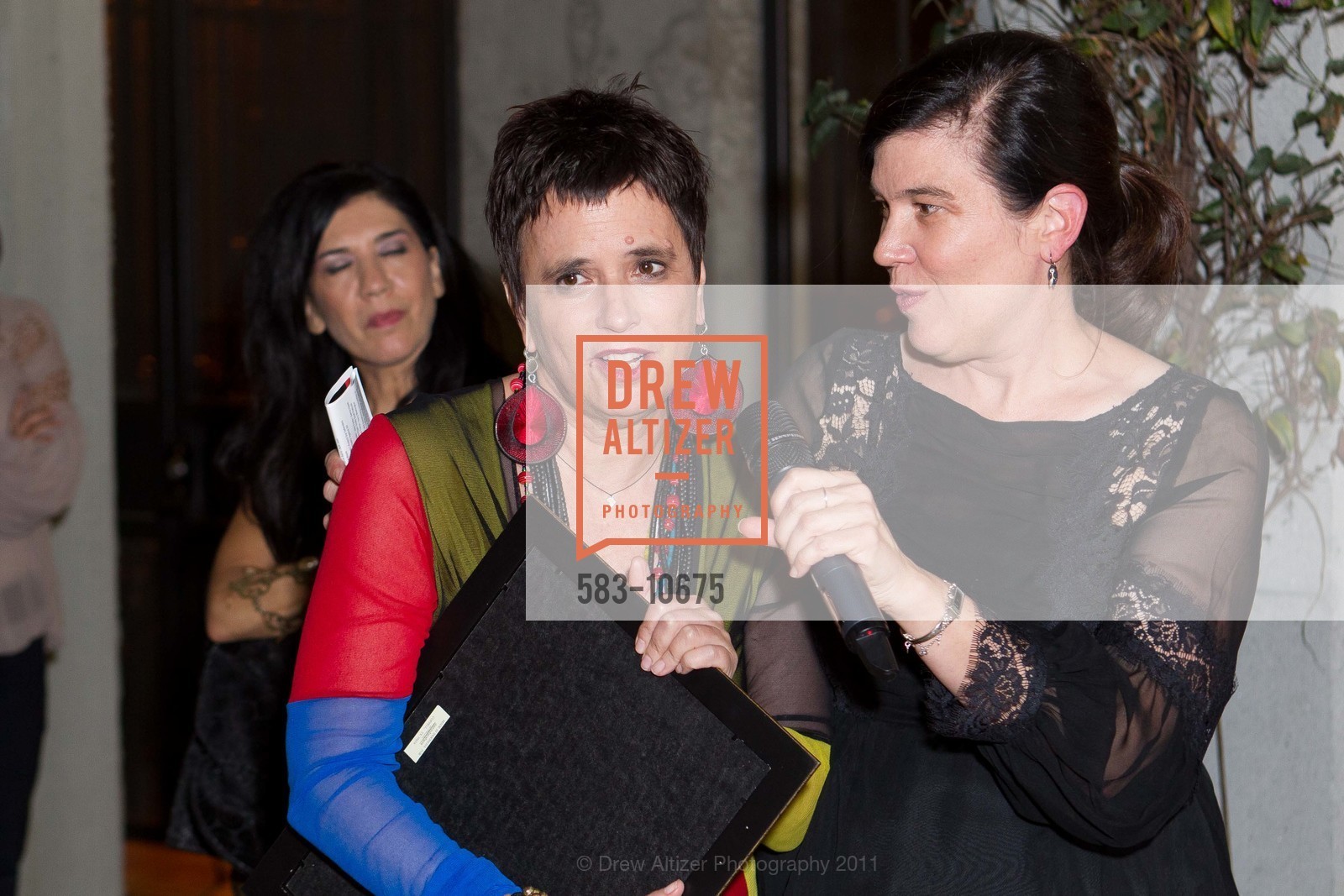 Eve Ensler, Susan Celia Swan, EVE AT GRACE and After Party, US, October 4th, 2011, Photo #583-10675 Eve Ensler, Susan Celia Swan, Photo #583-10675