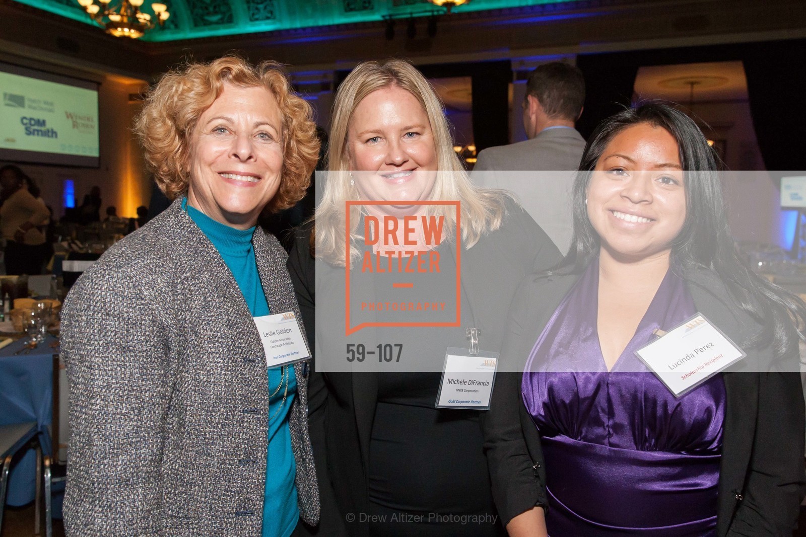 Leslie Golden, Michele DiFrancia, Lucinda Perez, Women's Transportation Seminar SF Bay Chapter Annual Scholarship and Awards , 1547 Lakeside Drive, May 13th, 2015,Drew Altizer, Drew Altizer Photography, full-service agency, private events, San Francisco photographer, photographer california