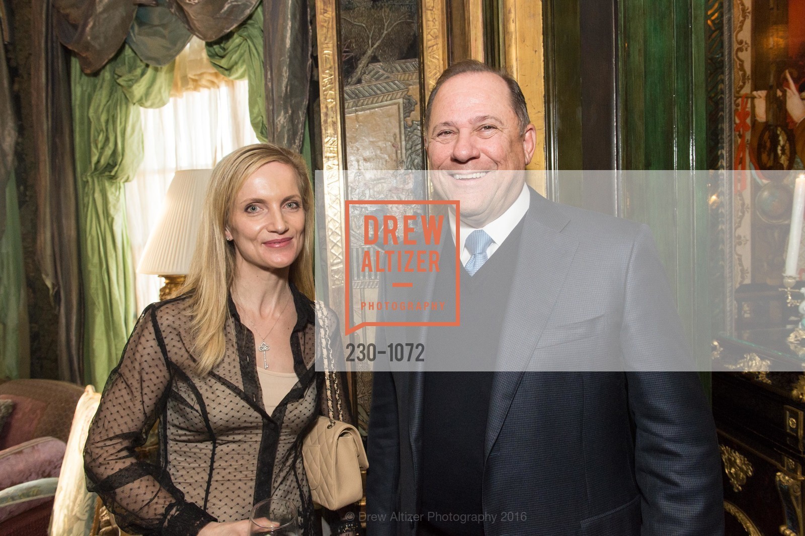 Cynthia Wickstrom Zuniga, Steve Carnevale, Gavin Newsom for Governor, Private Residence, March 30th, 2016, Photo #230-1072 Cynthia Wickstrom Zuniga, Steve Carnevale, Photo #230-1072