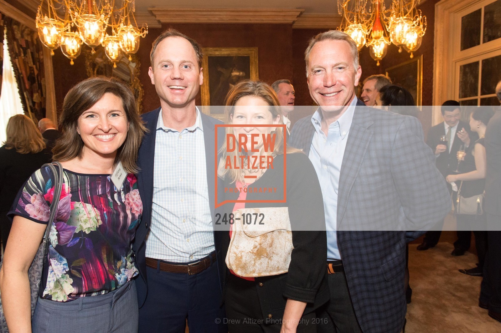 Tiffany Rao, Ben Rao, Amanda Warner, Rob Stiles, Gavin Newsom for Governor, Private Residence, March 30th, 2016, Photo #248-1072 Tiffany Rao, Ben Rao, Amanda Warner, Rob Stiles, Photo #248-1072