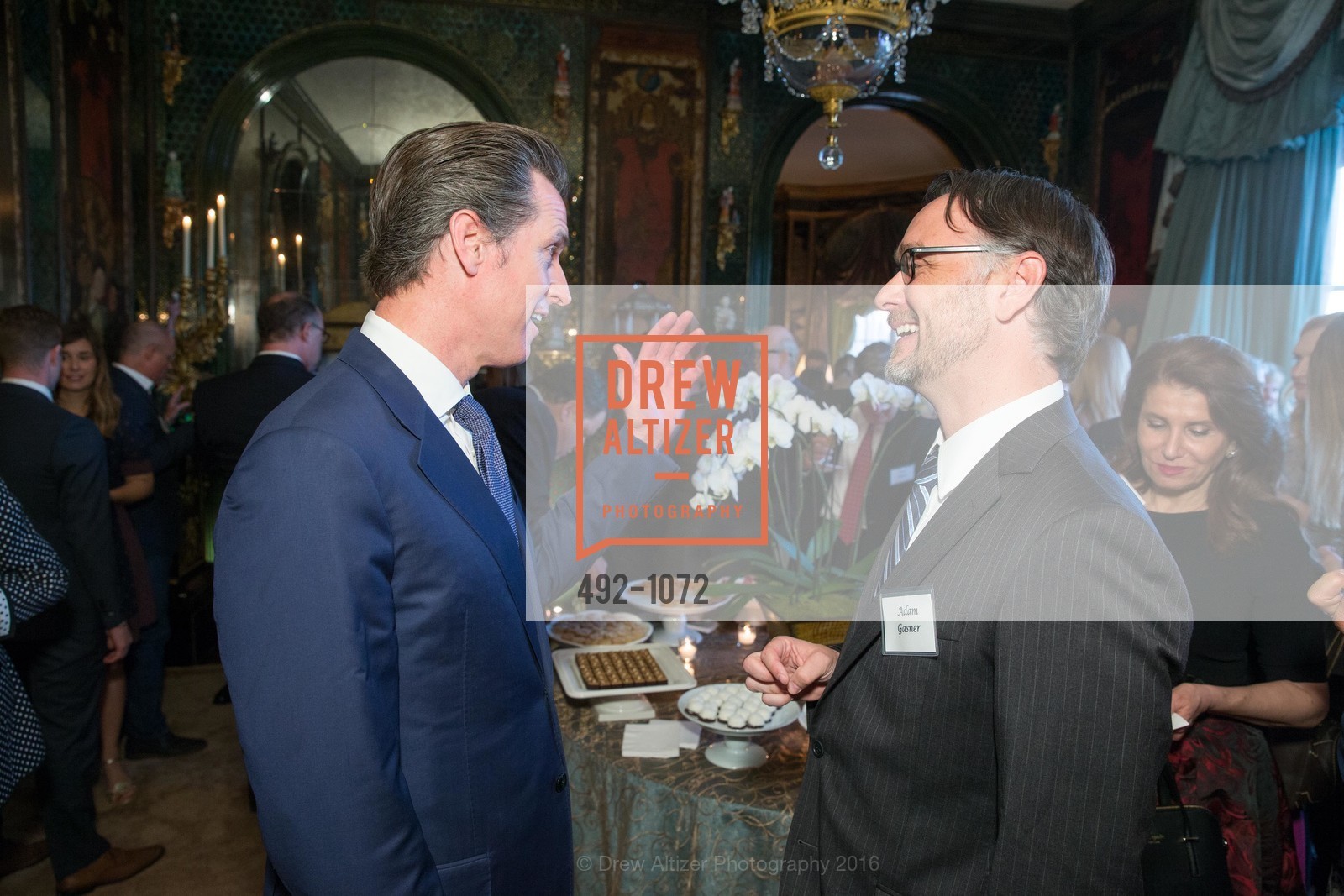 Gavin Newsom, Adam Gasner, Gavin Newsom for Governor, Private Residence, March 30th, 2016, Photo #492-1072 Gavin Newsom, Adam Gasner, Photo #492-1072