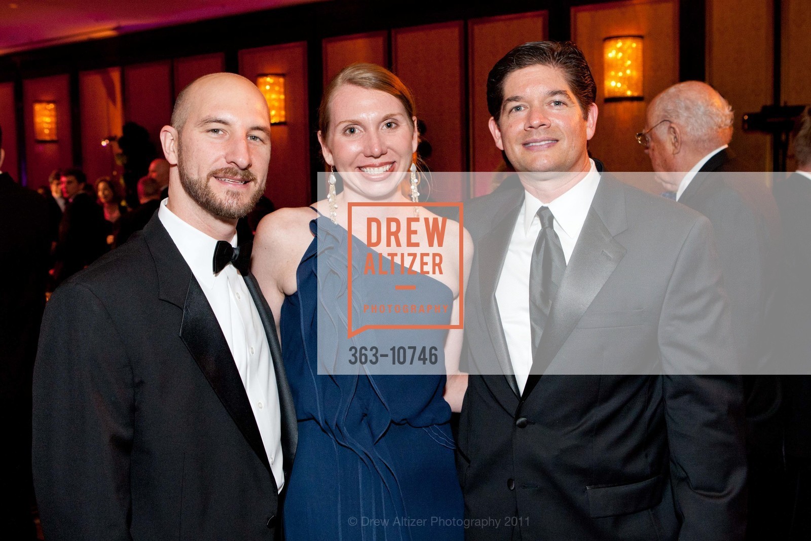 Keith Miller, Ashley Miller, Lionel Shaw, Photo #363-10746