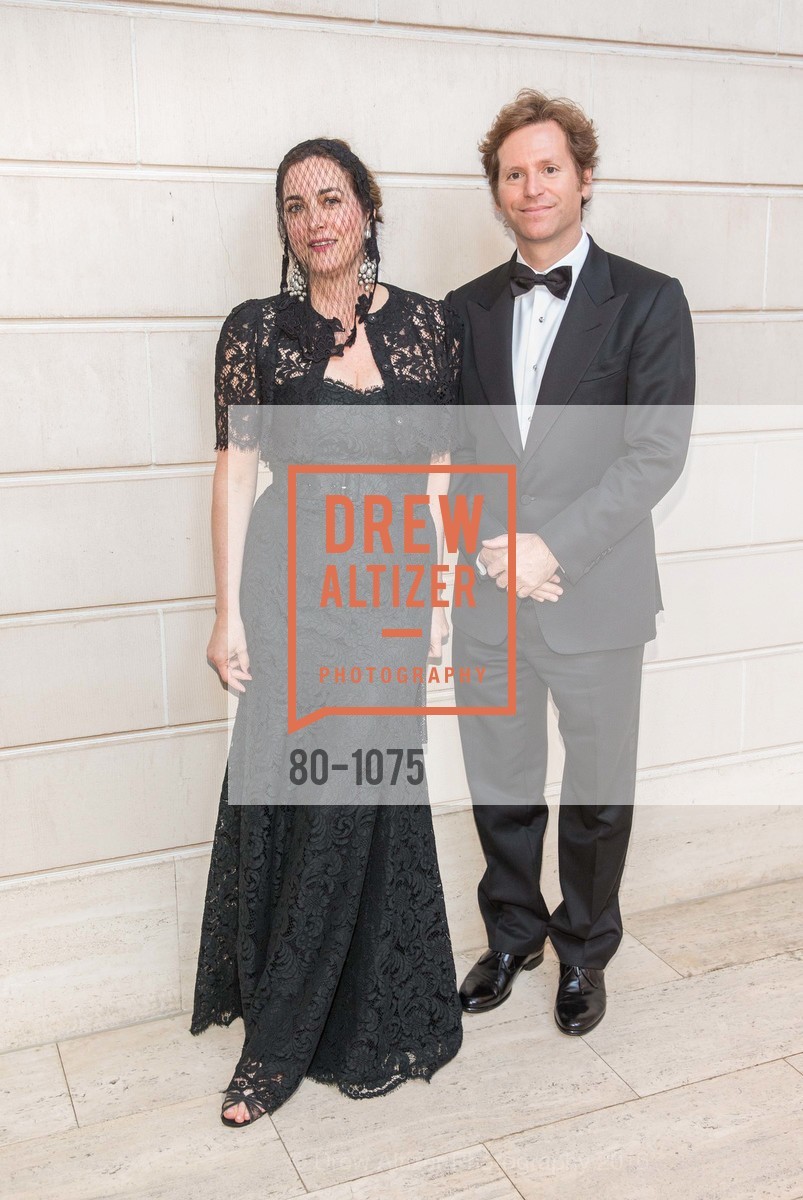 Alexis Traina, Trevor Traina, The Mid-Winter Gala 2016 Sponsored by Dolce & Gabbana, Legion of Honor. 100 34th Ave, March 31st, 2016, Photo #80-1075 Alexis Traina, Trevor Traina, Photo #80-1075