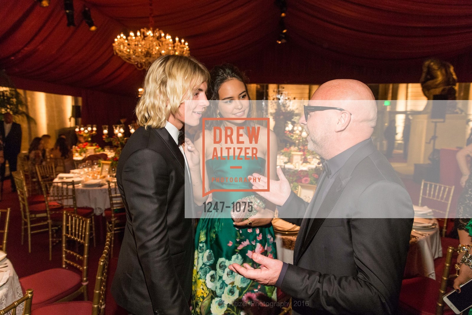 Ross Lynch with Courtney Eaton and Domenico Dolce