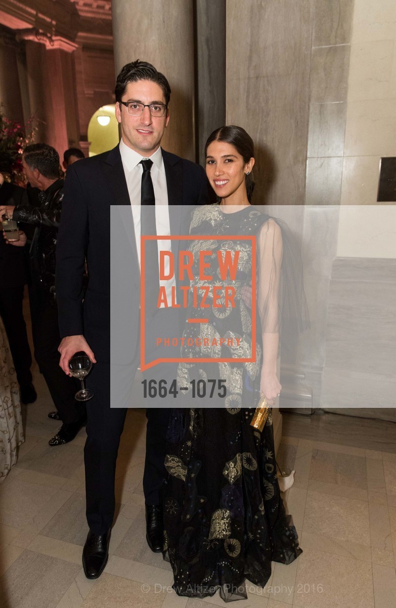 Justin Pattner, Brittany Pattner, The Mid-Winter Gala 2016 Sponsored by Dolce & Gabbana, Legion of Honor. 100 34th Ave, March 31st, 2016, Photo #1664-1075 Justin Pattner, Brittany Pattner, Photo #1664-1075