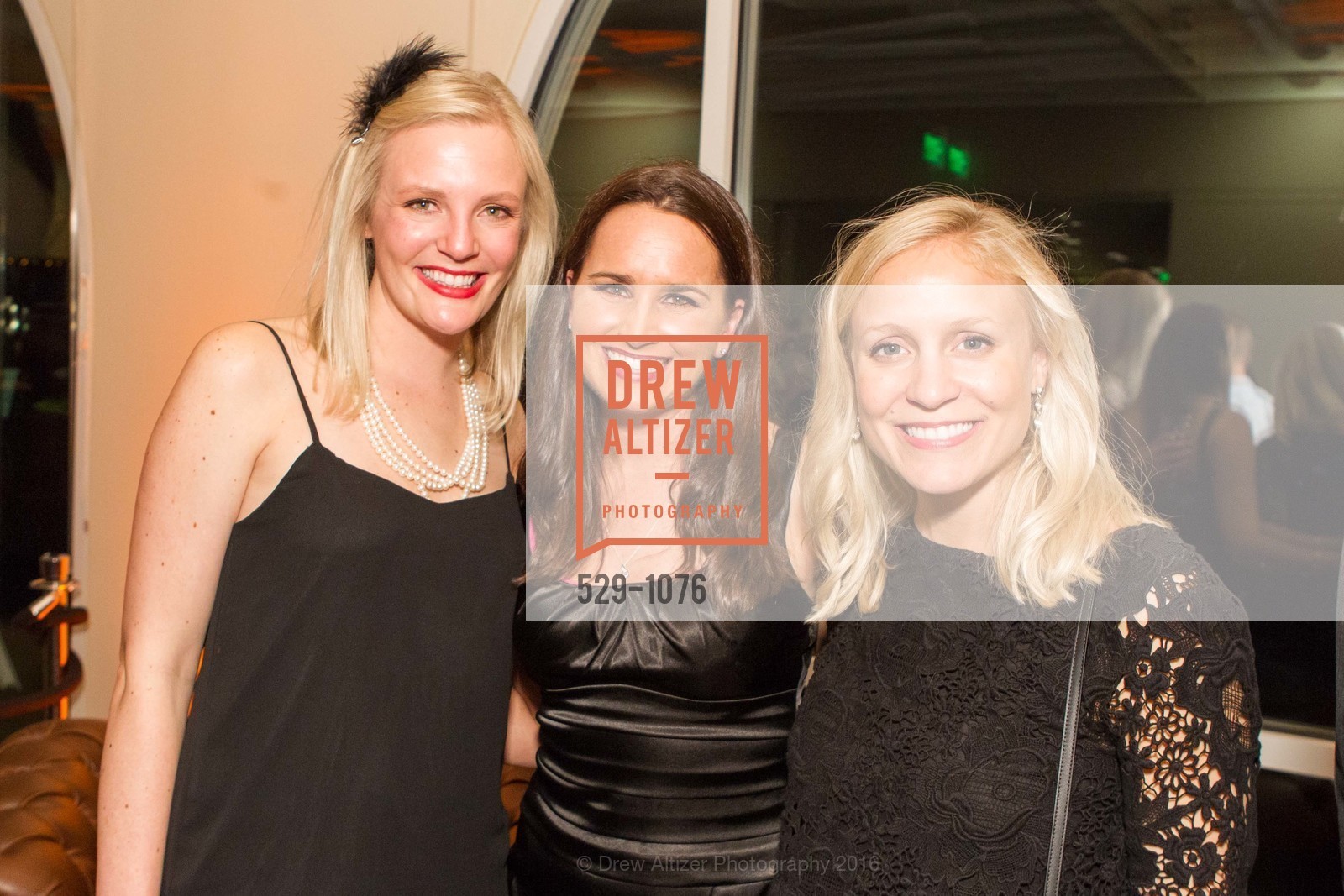 Courtney Frager, Kristen Leep, Emily Millman, Spinsters of San Francisco: Patrons Gala 2016, The Presido, Observation Post. 211 Lincoln Blvd San Francisco, CA 94129, April 2nd, 2016, Photo #529-1076 Courtney Frager, Kristen Leep, Emily Millman, Photo #529-1076