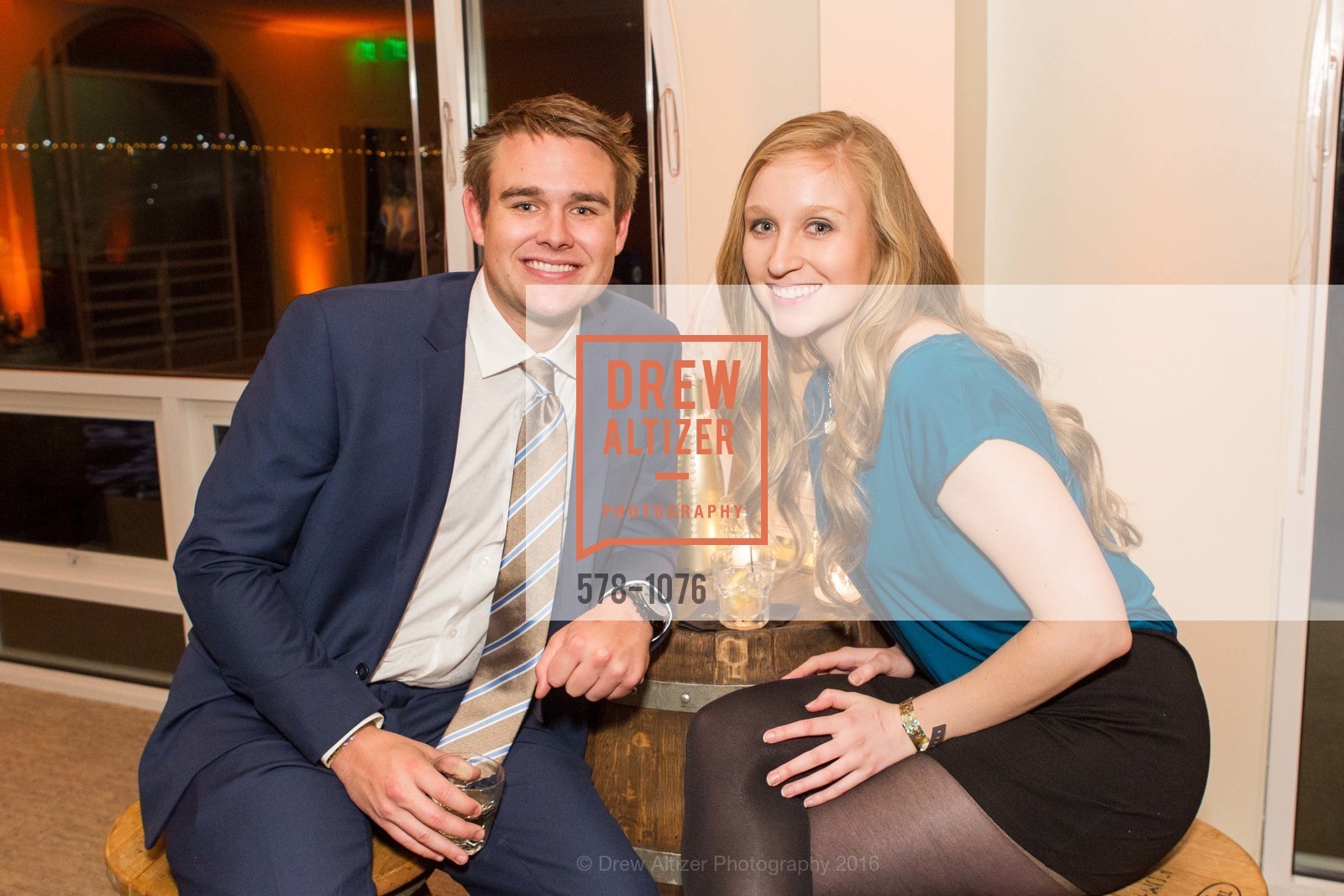 Nick Treadaway, Allison O'Neil, Spinsters of San Francisco: Patrons Gala 2016, The Presido, Observation Post. 211 Lincoln Blvd San Francisco, CA 94129, April 2nd, 2016, Photo #578-1076 Nick Treadaway, Allison O'Neil, Photo #578-1076