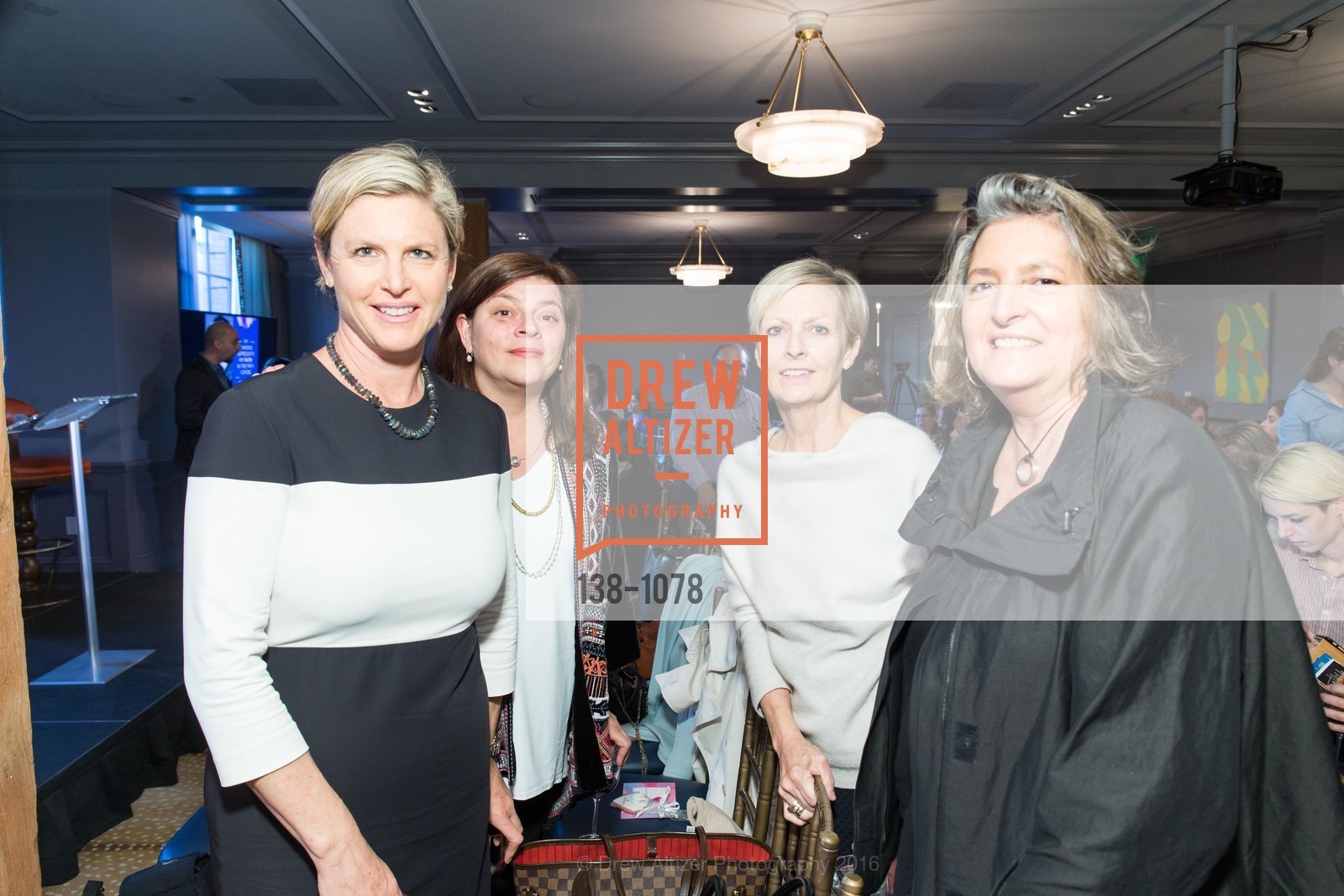 Teresa Drenick, Megan Gelstein, Mary Merrick, Drea Dedona, WOMEN PIONEERS IN VIRTUAL REALITY, The Battery, April 4th, 2016, Photo #138-1078 Teresa Drenick, Megan Gelstein, Mary Merrick, Drea Dedona, Photo #138-1078