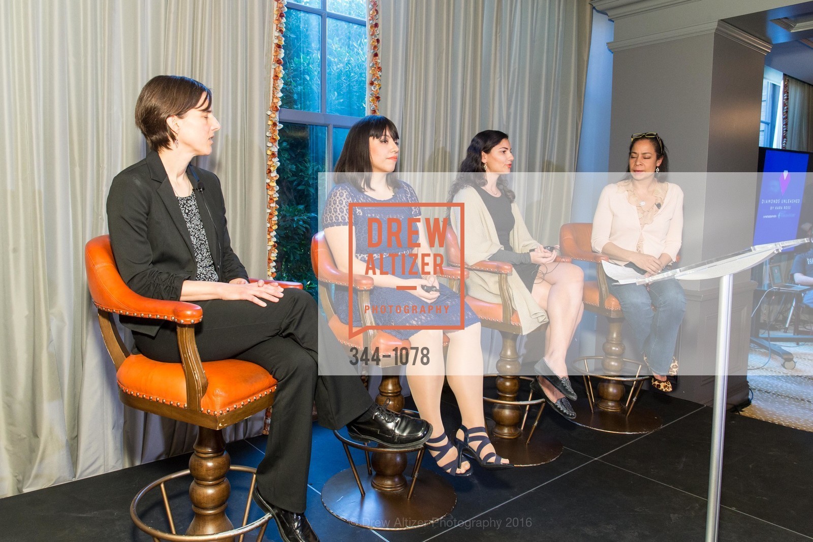 Amber Roy, Jasmine Cano, Sophia Dominguez, Adaora Udoji, WOMEN PIONEERS IN VIRTUAL REALITY, The Battery, April 4th, 2016, Photo #344-1078 Amber Roy, Jasmine Cano, Sophia Dominguez, Adaora Udoji, Photo #344-1078