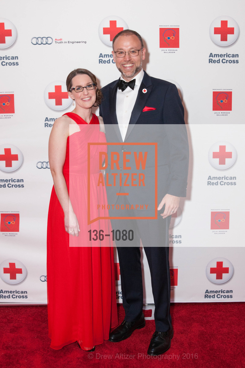 Christine Riggen, Trevor Riggen, Red Cross Gala, Julia Morgan Ballroom. 465 California St, April 1st, 2016, Photo #136-1080 Christine Riggen, Trevor Riggen, Photo #136-1080