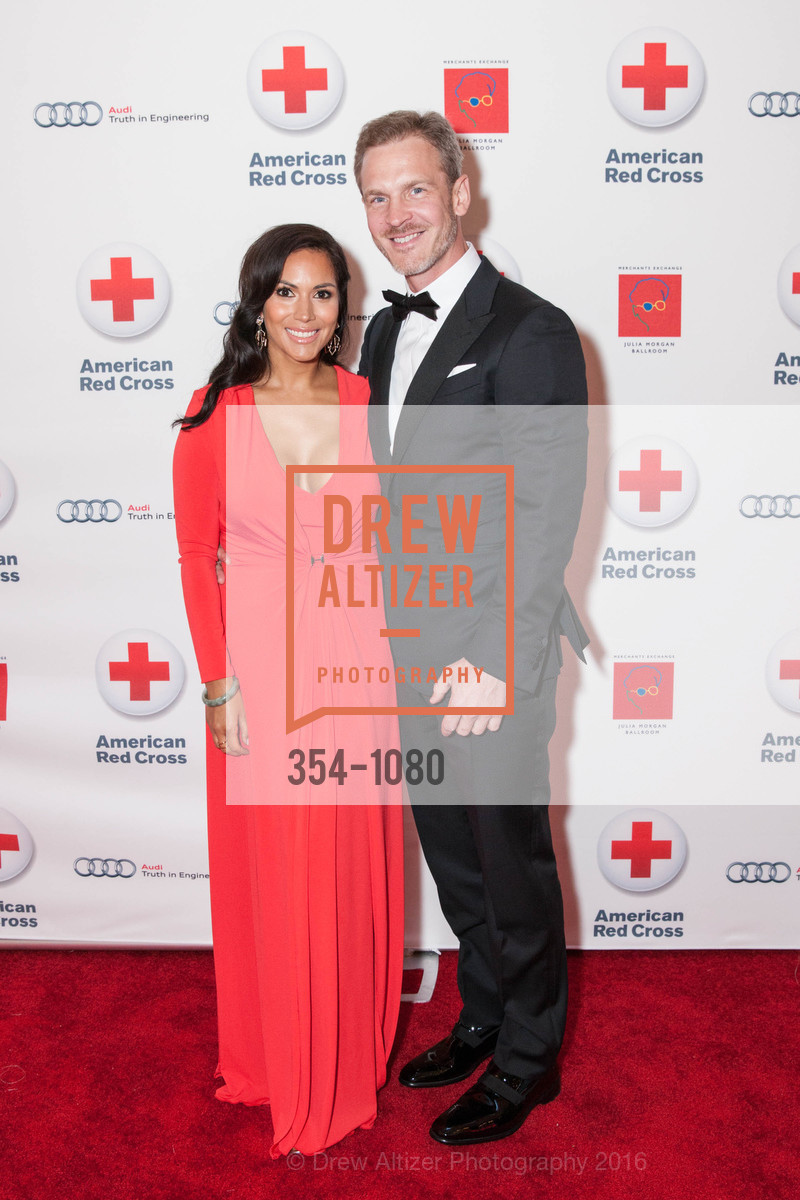 Lili Zermeno, Daniel Lane, Red Cross Gala, Julia Morgan Ballroom. 465 California St, April 1st, 2016, Photo #354-1080 Lili Zermeno, Daniel Lane, Photo #354-1080