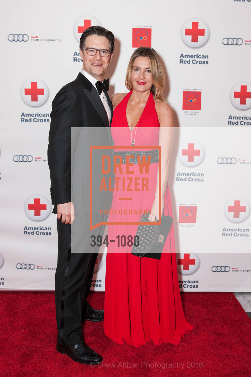 Bradley Jones, Katie Rice Jones, Red Cross Gala, Julia Morgan Ballroom. 465 California St, April 1st, 2016, Photo #394-1080 Bradley Jones, Katie Rice Jones, Photo #394-1080