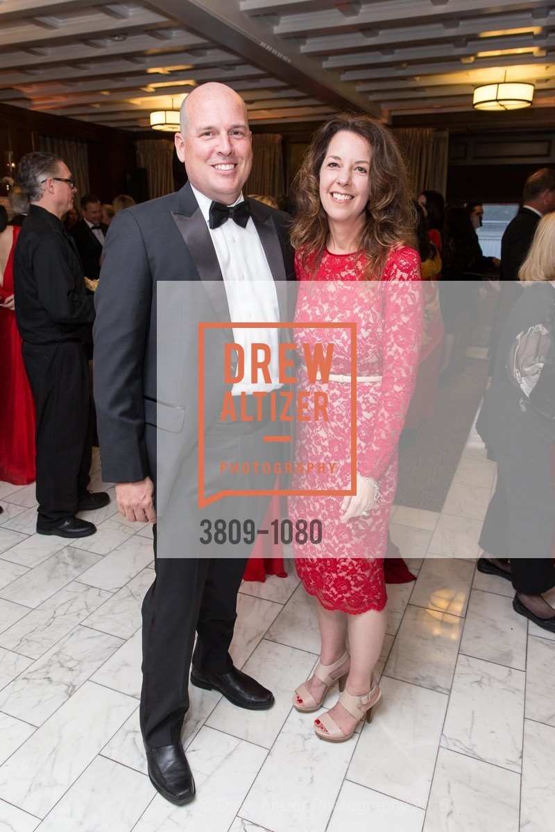 Jim Rettew, Dawn Angelo, Red Cross Gala, Julia Morgan Ballroom. 465 California St, April 1st, 2016, Photo #3809-1080 Jim Rettew, Dawn Angelo, Photo #3809-1080
